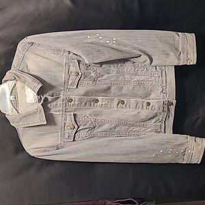 Old Navy Light Gray Jean Jacket
